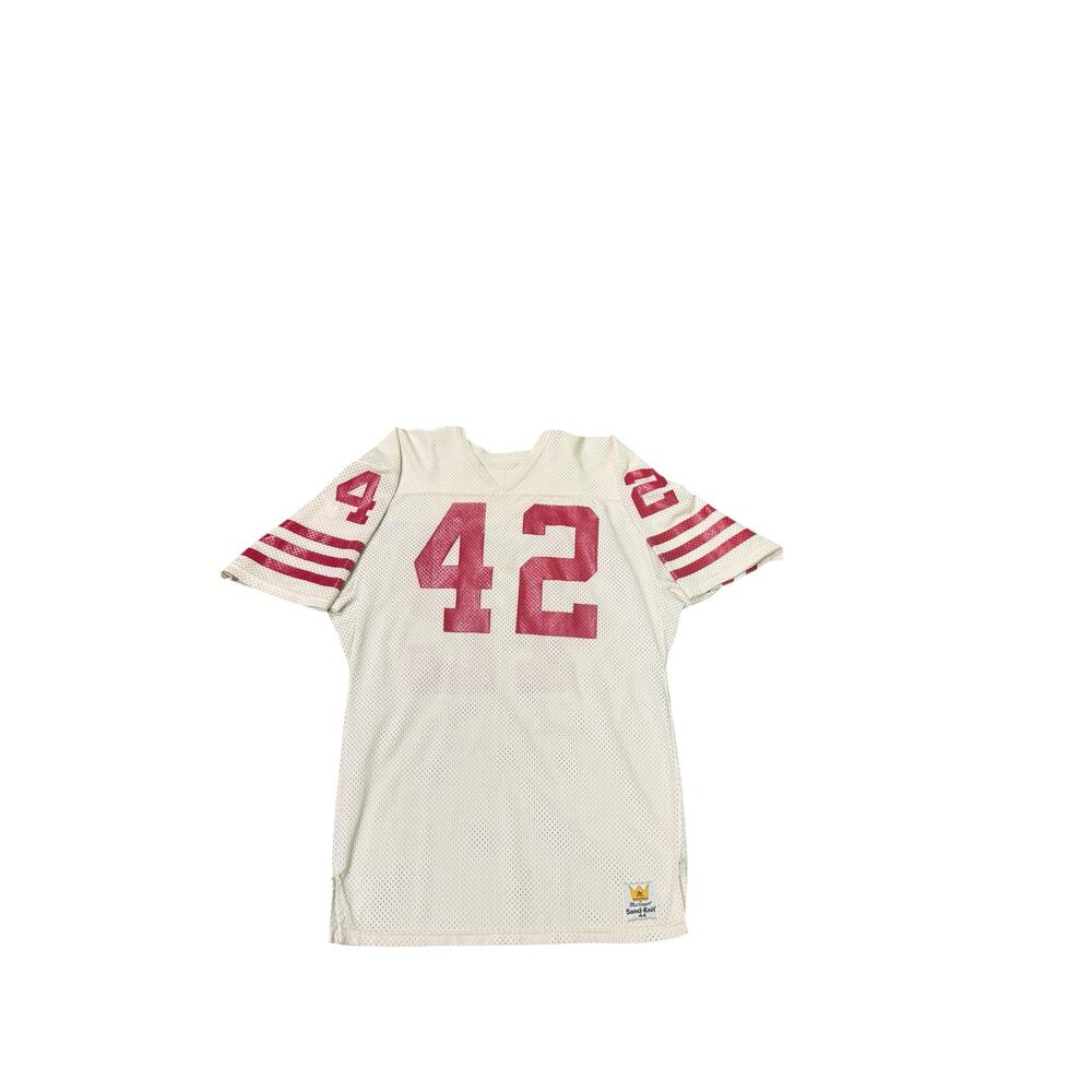 Vintage Ronnie Lott #42 San Francisco 49ers Mesh Jersey